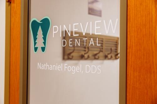 Front Door of Pineview Dental in Columbia, MD