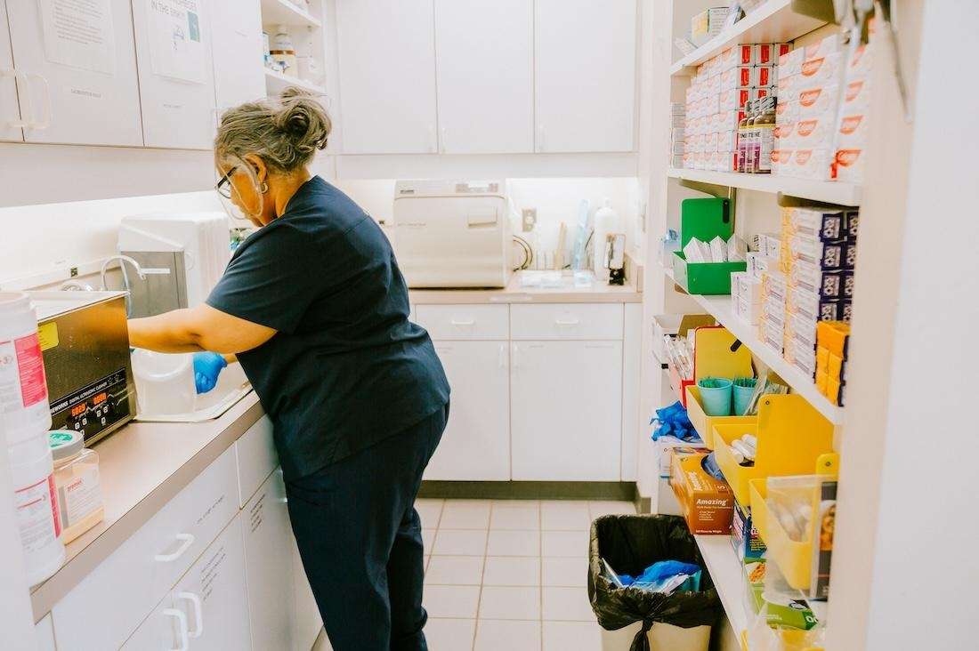 Sterilization Room of Pineview Dental in Columbia, MD